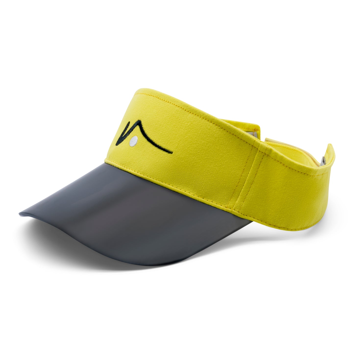 
                  
                    Yellow Visor With Transparent UV Brim by Visto Visors
                  
                