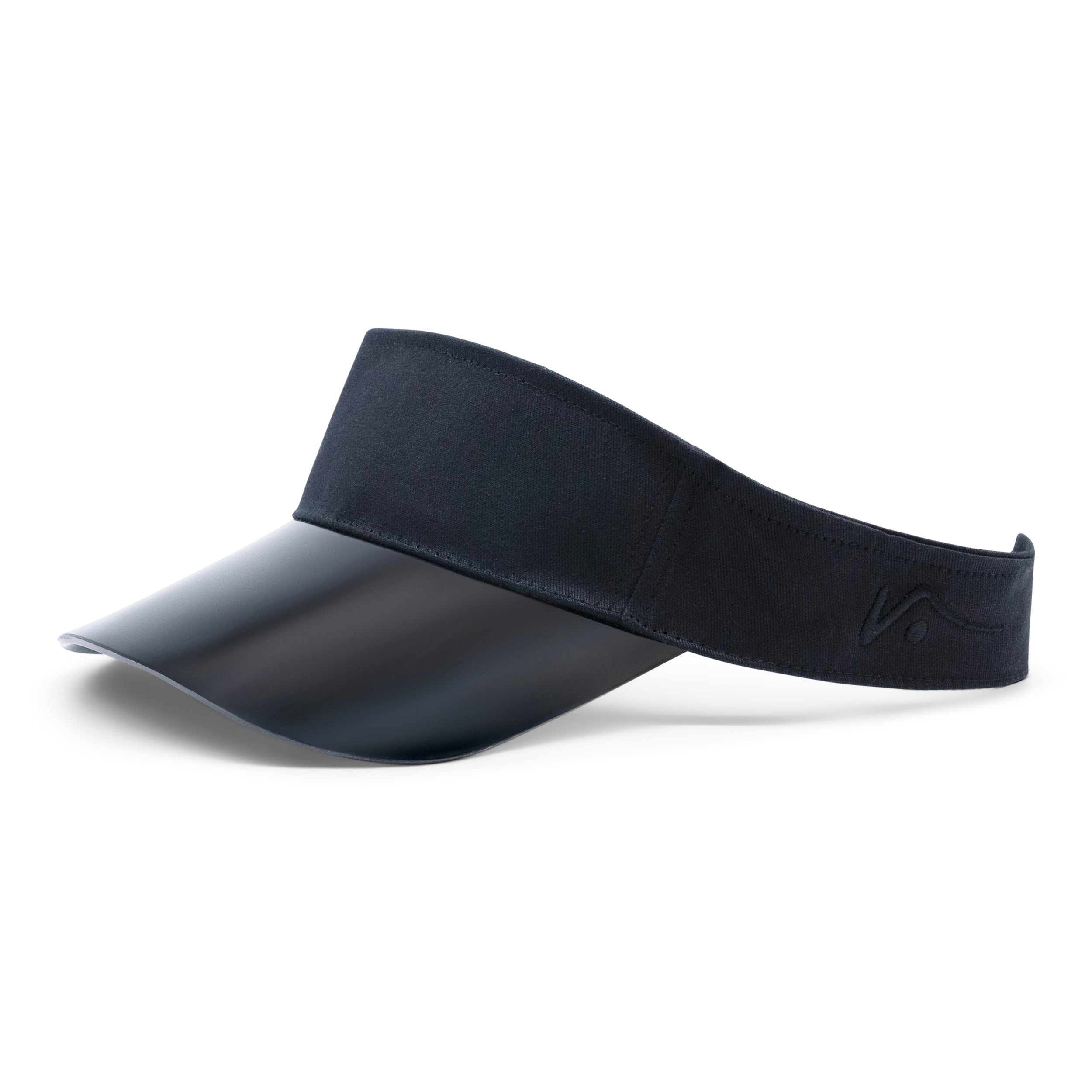 Customizable Black Sports Visor