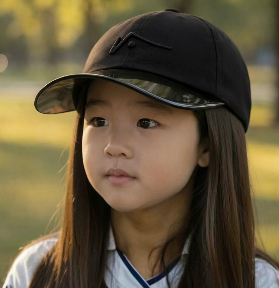 BLACK Children’s ClearView Hat (Ages 2-6)