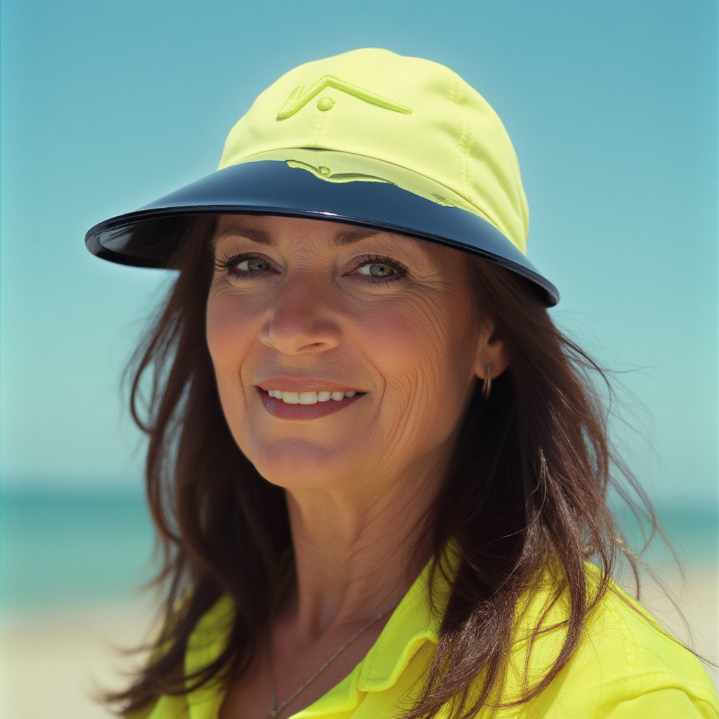 Yellow Wide Brim Hat