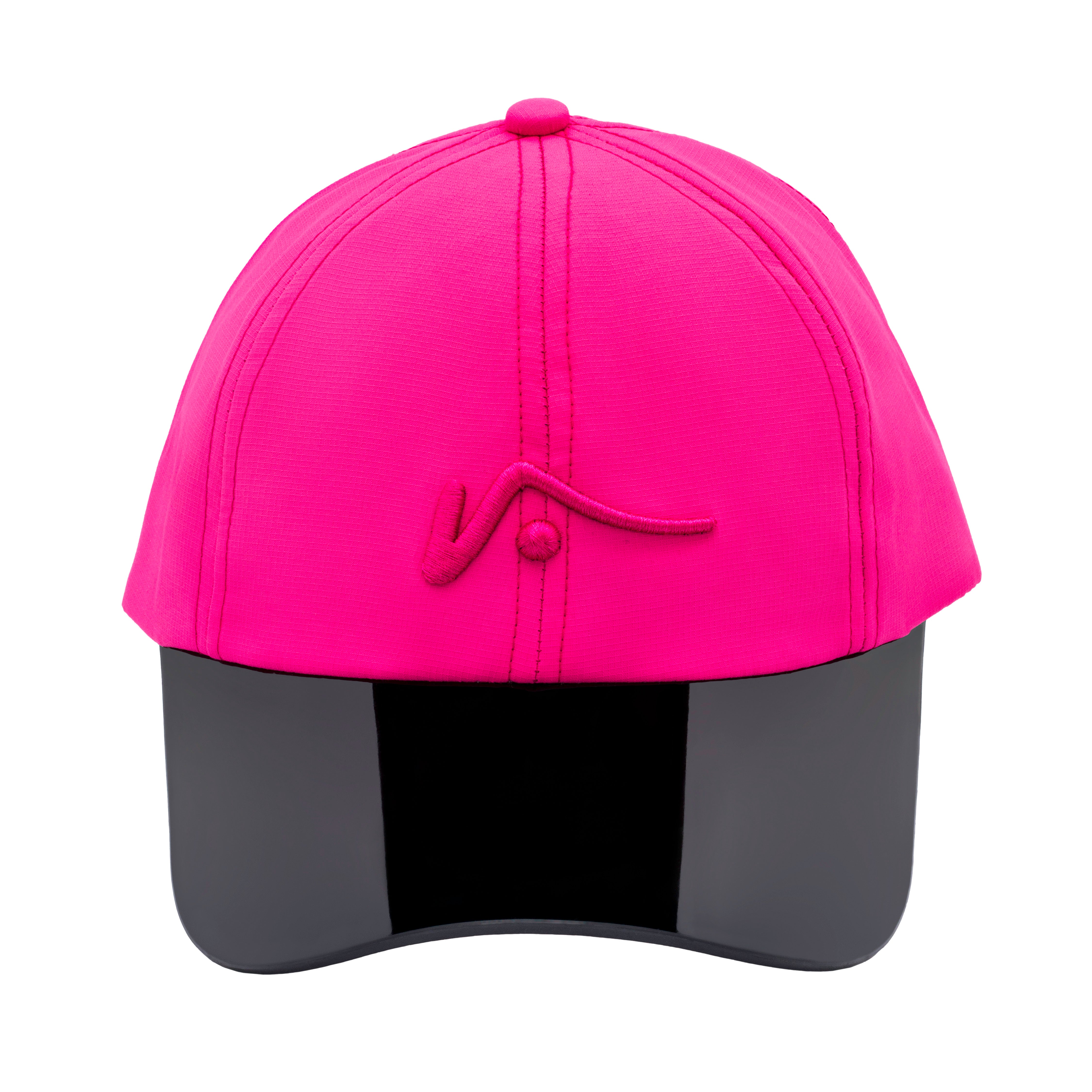 Hot Pink Poly Unstructured Hat