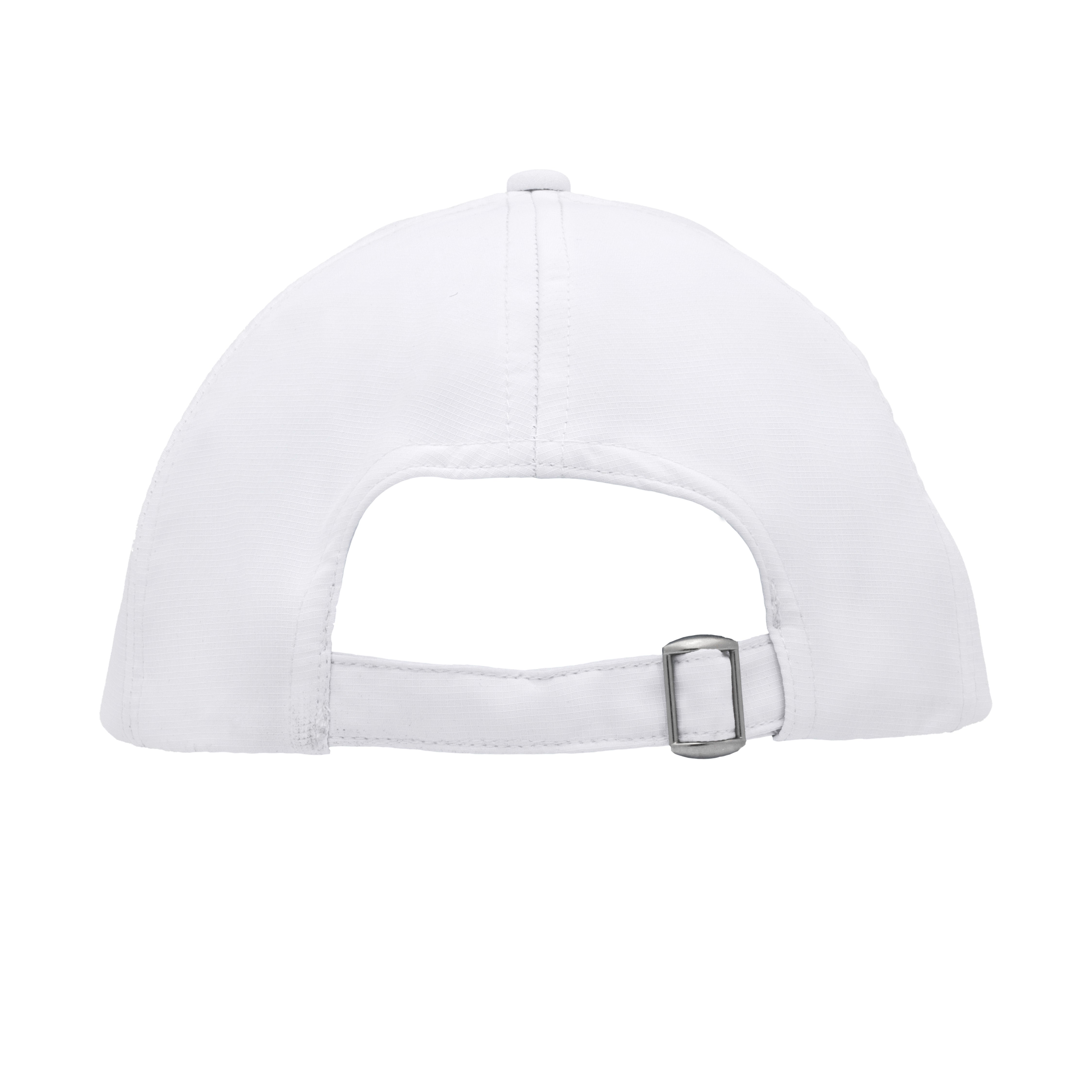 White Poly Unstructured Hat