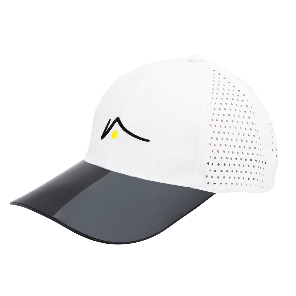 
                  
                    White Structured Nylon Mesh Hat
                  
                