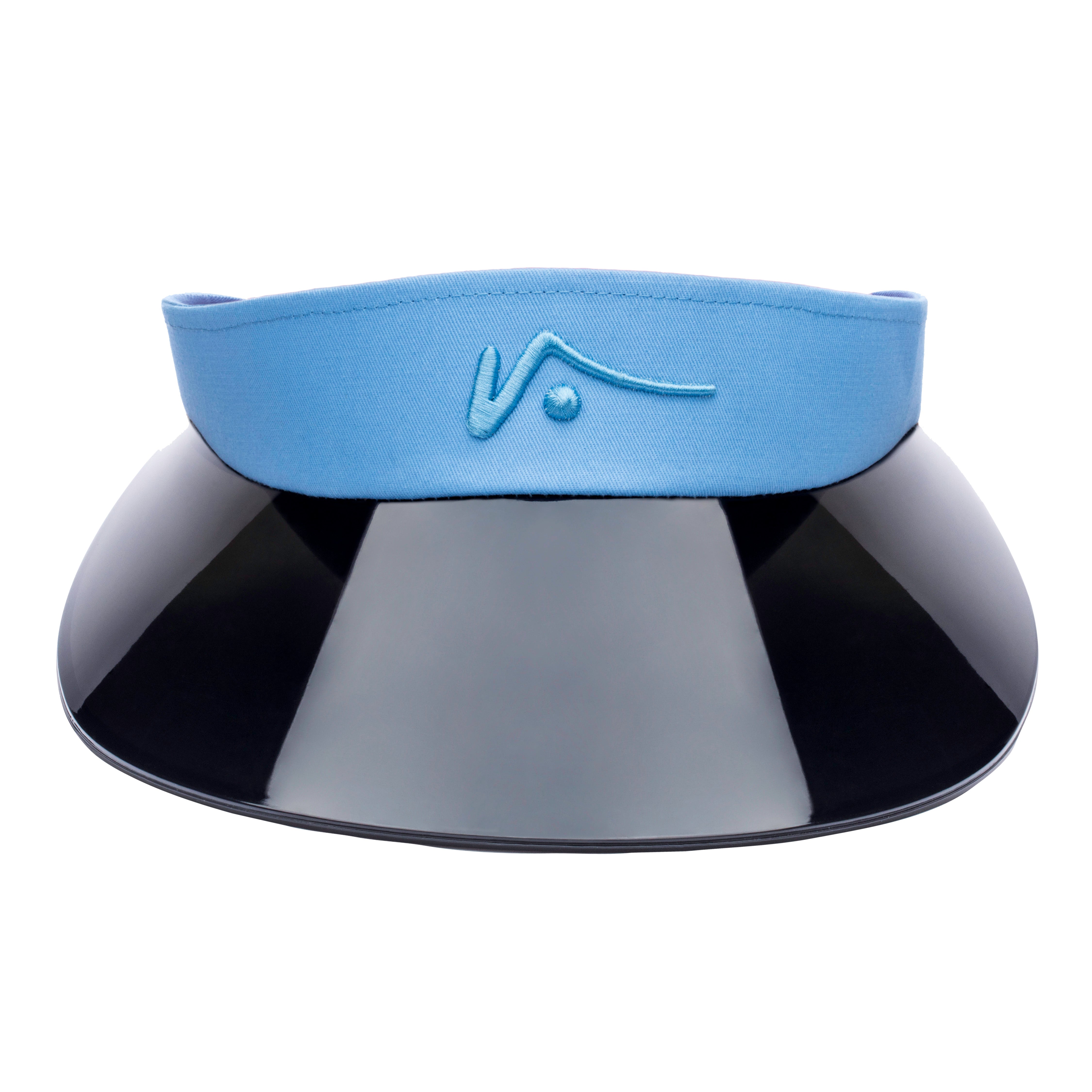 Light Blue Wide Brim Visor