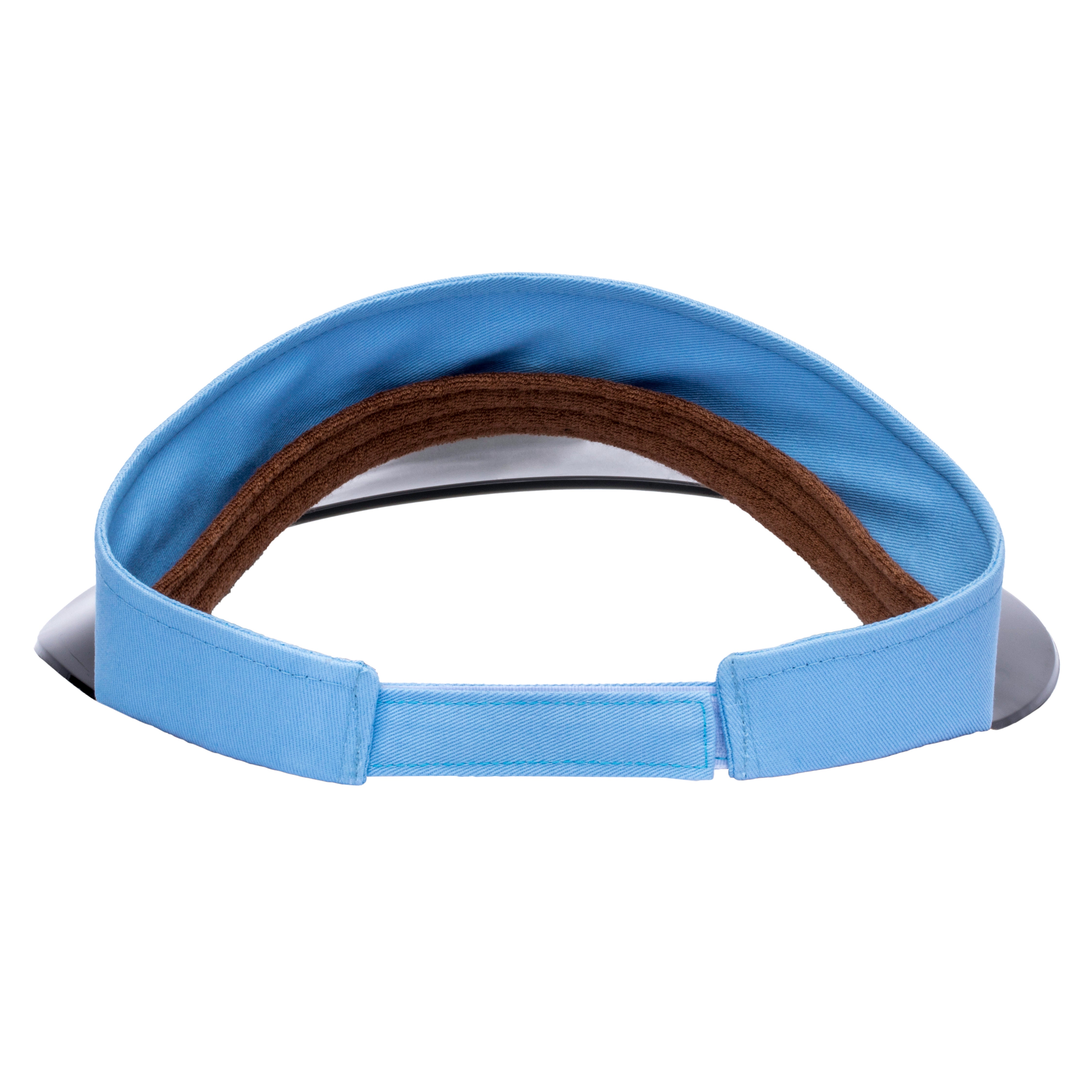 Light Blue Wide Brim Visor