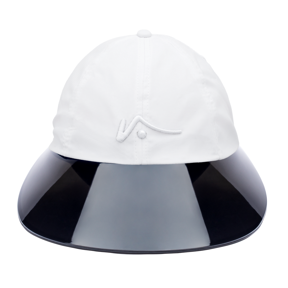 White Wide Brim Hat