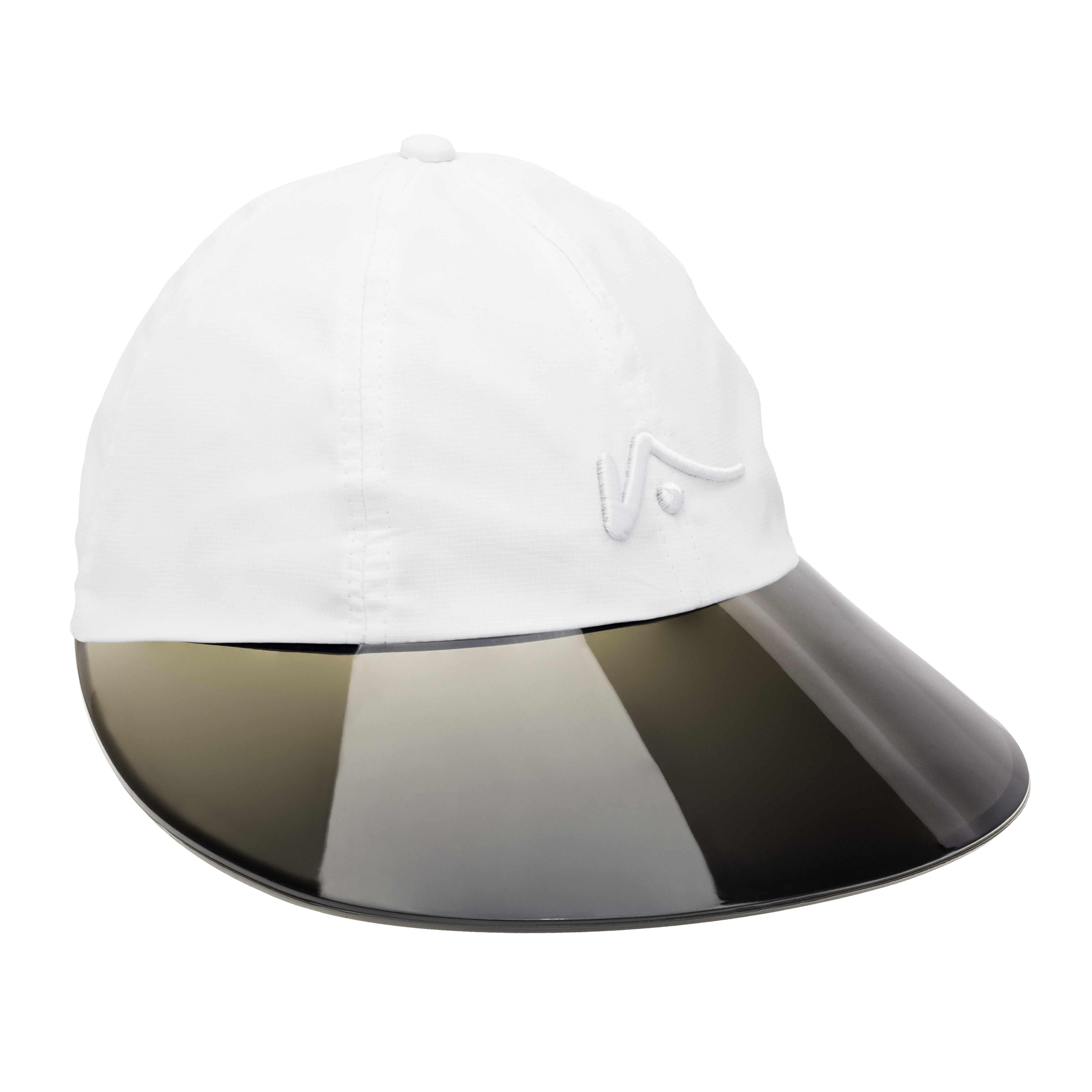 White Wide Brim Hat