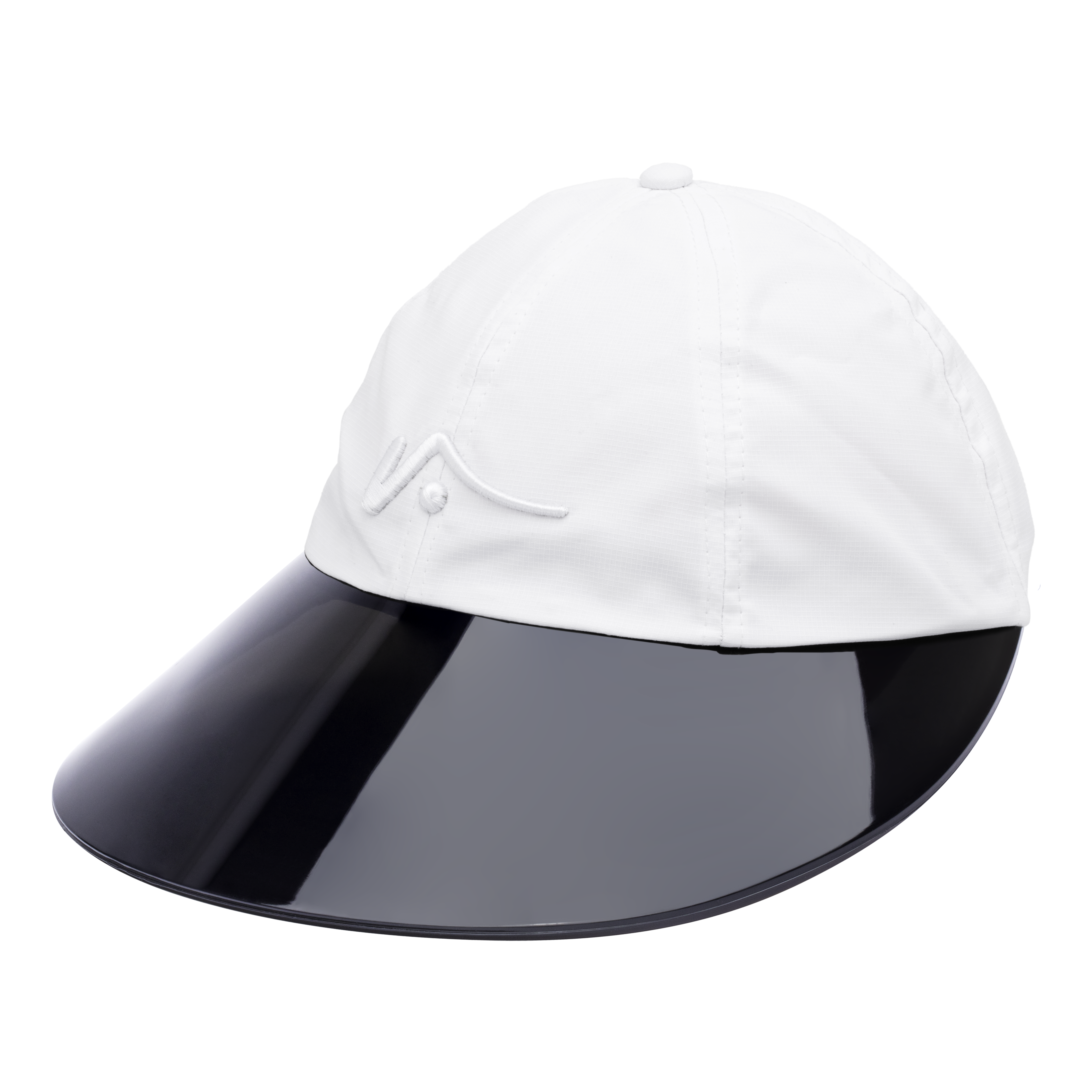 White Wide Brim Hat