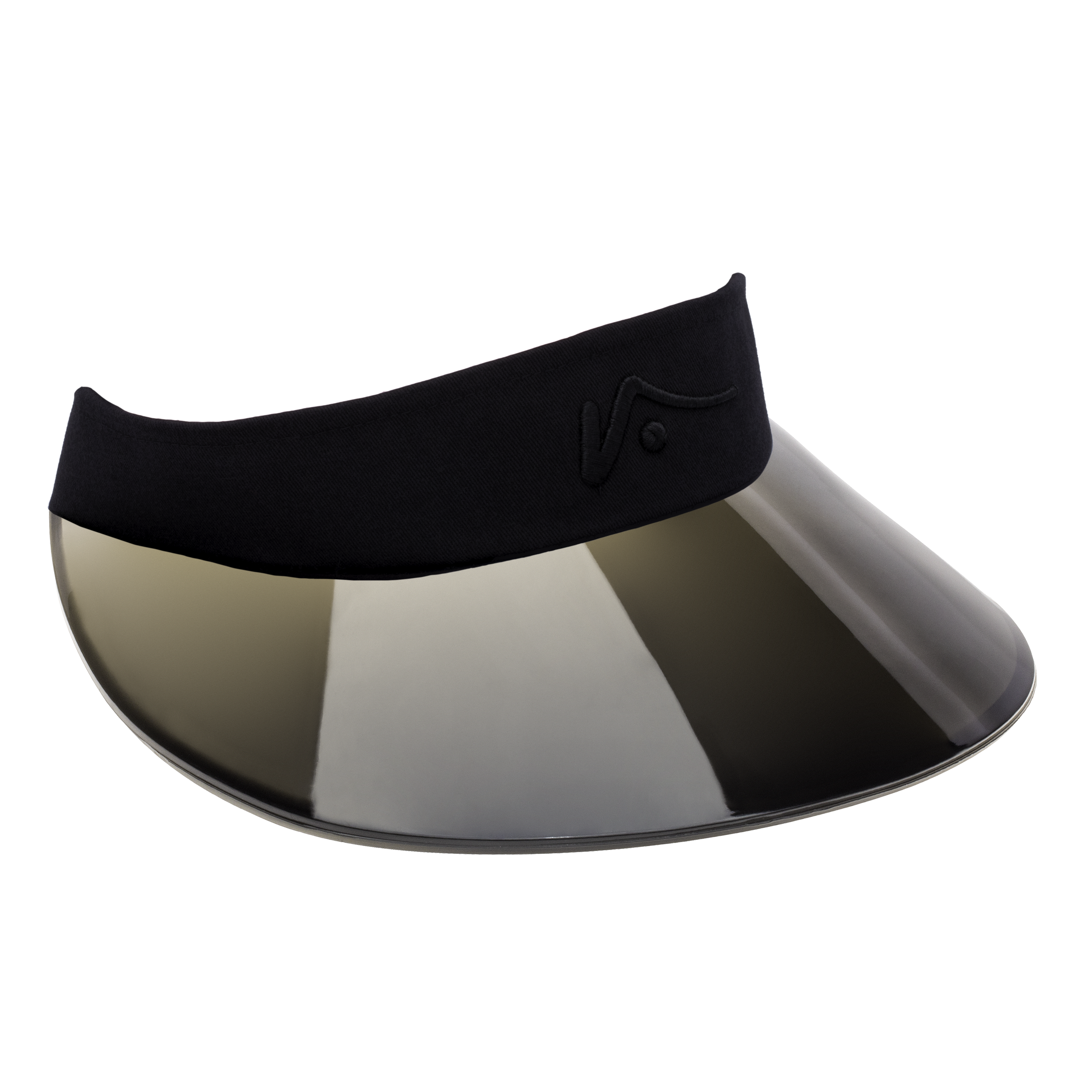 Black Wide Brim Visor