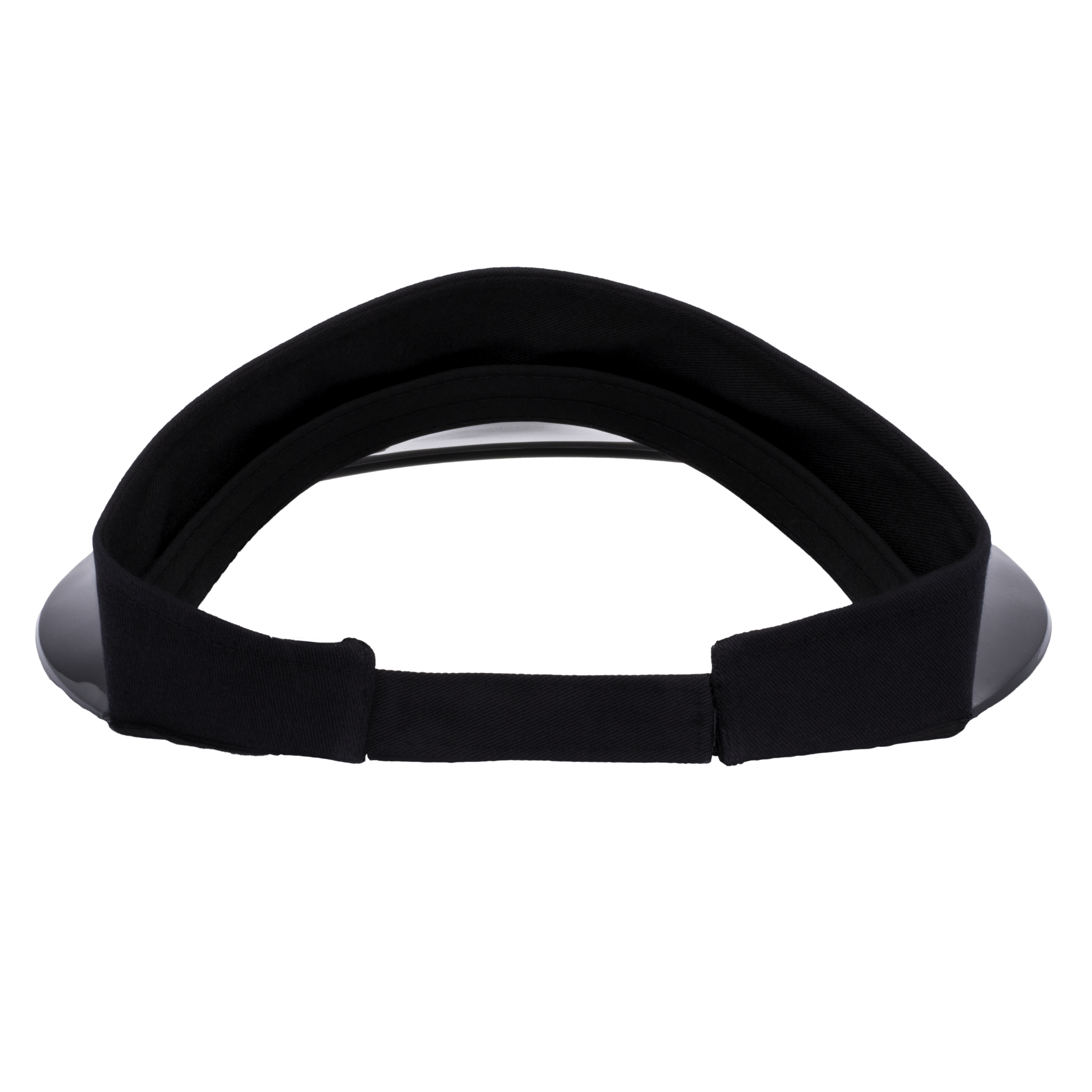 Black Wide Brim Visor