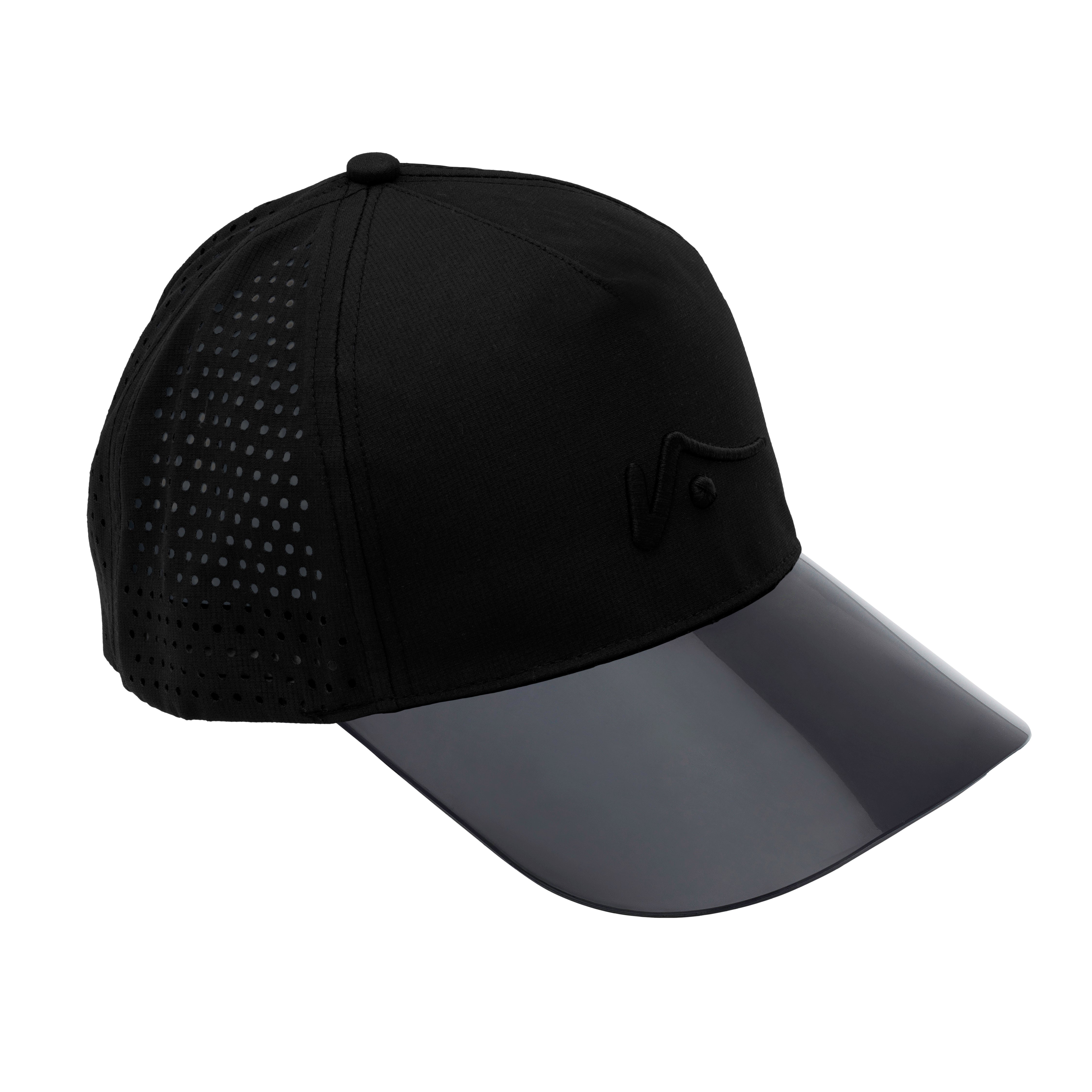 Black Trucker Style Hat