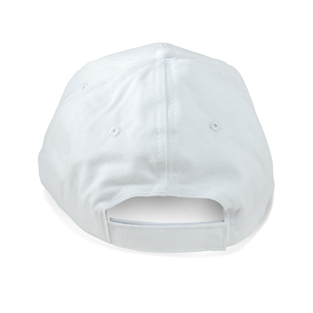 
                  
                    White Structured Sports Cap with Transparent  UV Brim by Visto Visors
                  
                